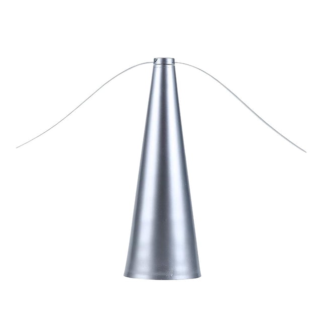 Repelente de Moscas Shamjiam Ventilador Exterior Plata Sin Productos Químicos 10x3.5