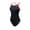 Black/Red, variant on TYR Women's Hexa Diamondfit Swimsuit - 2018