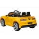 thumbnail image 5 of Montable Eléctrico Para Niños Camaro Hl558 Asiento Vinipiel Amarillo, 5 of 5
