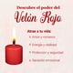 thumbnail image 2 of Vela Roja Velón Rojo 7 cm Limpias y Armonizaciones, 2 of 8