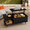 Black, variant on Leumius Lift Top Coffee Table with Hidden Compartment and Large Storage Shelf,Center Table for Home Living Room Office,Black