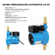 thumbnail image 3 of Bomba Presurizadora Bloosom  140 W Automatica 1/6 Hp Aumenta Presion Azul, 3 of 4