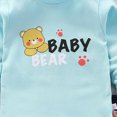 thumbnail image 6 of TOWED22 Toddler Boys Clothes Outfits 2Pcs Set Long Sleeve Print Round Neck Cotton T-Shirt Elastic Waist Joggers Warm Fall Winter(Sky Blue,6-7 Y), 6 of 6