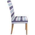 thumbnail image 3 of RYLABLUE Stripes Pattern Stretch Chair Cover Protector Seat Slipcover for Dining Room Hotel Wedding Party Set of 4, 3 of 5