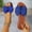 Blue, variant on Womens White Slide Sandals with Fluffy Faux Faux Fur Bow | Comfortable Flat Open-Toe Summer Fashion Casual Beach Sandals for Women,Size 36