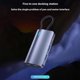 thumbnail image 2 of 2395-2A2C30 Type-C to 2xUSB-C 2xUSB3.0 PD 100W Expansion Dock for MacBook USB Hub - Grey, 2 of 5