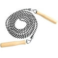 thumbnail image 2 of CAP Barbell Cotton Jump Rope with Wooden Handles, 2 of 3