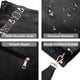 thumbnail image 4 of Bolsos cruzados de piel vegano AUYOCO A-black con correa de guitarra 12.2 x 3.94 x 10.63, 4 of 5