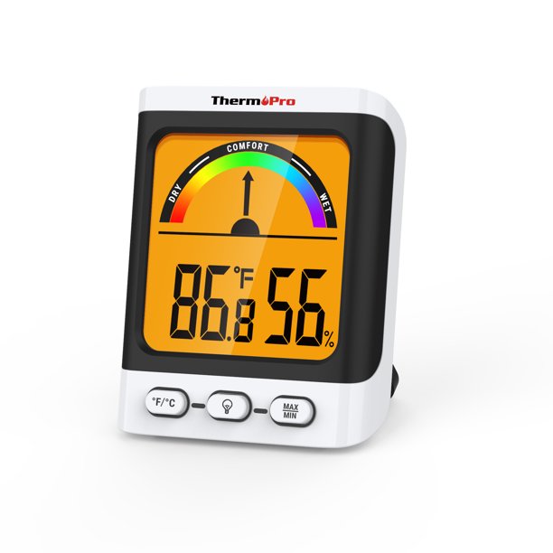 ThermoPro TP52W Digital Hygrometer Indoor Thermometer Temperature and Humidity Gauge Monitor
