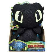 DreamWorks Dragons, Squeeze & Growl Toothless, 10-Inch Plush Dragon with Sounds, for Kids Aged 4 and Up