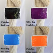 Multi-Color Ita Crossbody Bag and Multi-Color Insert, Ita Messenger Bag, Window Bag, Pin Purse, Pin Display Bag, Ita Bags, Pin Trading Bag, Itabag, Shoulder Ita Bag.