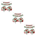 thumbnail image 4 of Transemion Christmas Balloon Decor Unique Patterns For Festive Vibes Christmas Decoration Party Decoration Christmas Banner multicolor 1 Banner+20 Balloons 3Set, 4 of 6
