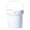 White, variant on Food Grade Plastic Buckets with Screw Lids & Handle,Airtight Food Grade Storage Containers for Kitchen,Freezer,Reusable Storage Containers for Snacks,Salad,Sauce and More (White)
