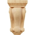 thumbnail image 2 of Ekena Millwork 6 1/4"W x 4"D x 12"H Cole Pilaster Wood Corbel, Red Oak, 2 of 4