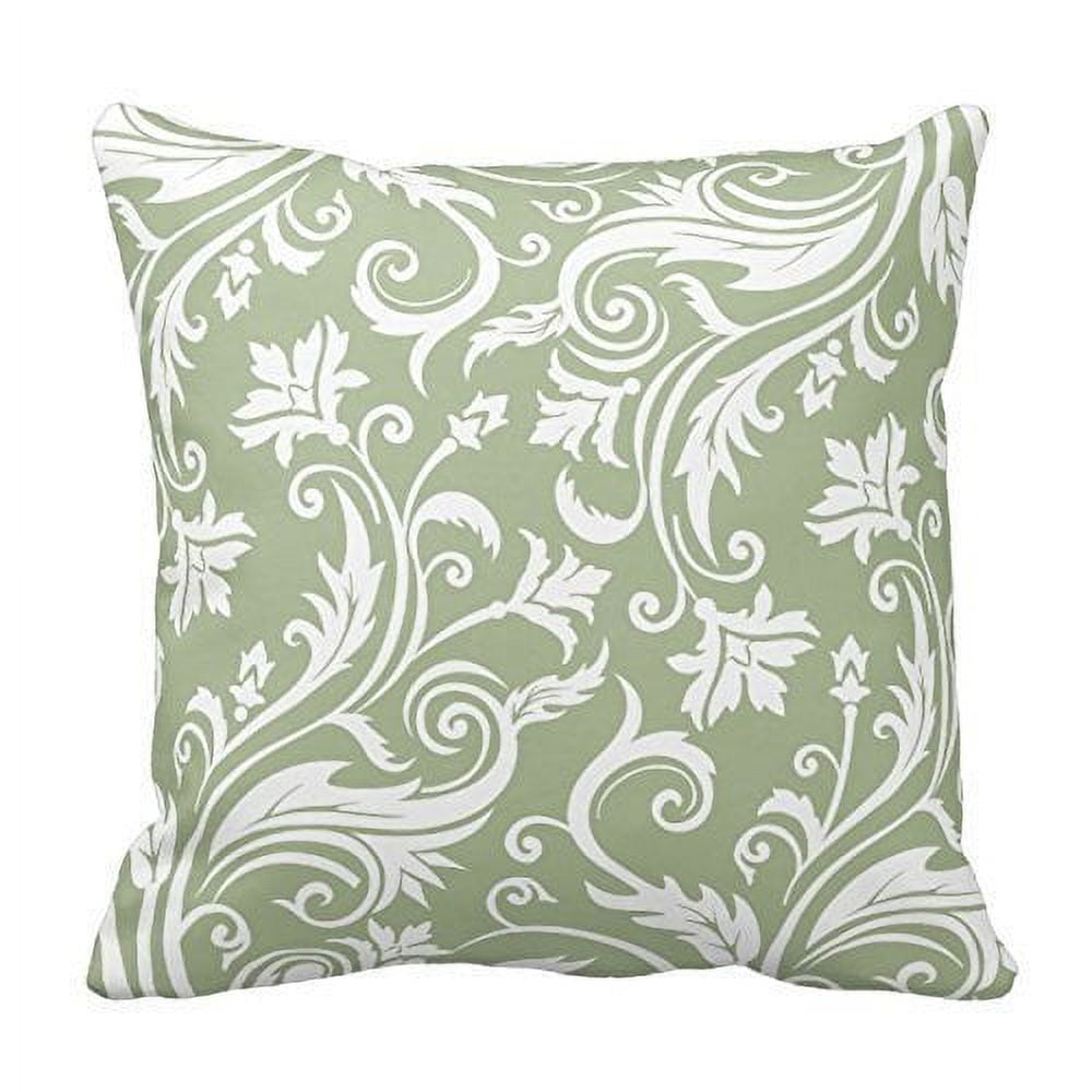 Set of 4 Plant Pattern Throw Pillow Covers Dandelion Sofa Bed Decor , Plain  Square 4 Cushion Cover Sets 17x17 19x19 21x21 