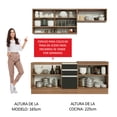 thumbnail image 5 of Cocina Integral Completa Modular Madesa Glamy 200cm MN 03, 5 of 5