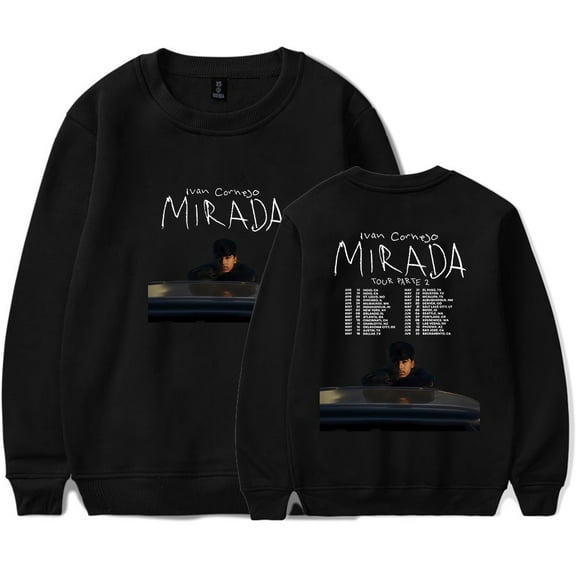 Ivan Cornejo Mirada Tour 2025 Merch Sweatshirt Women Men Casual Crewneck Long Sleeve Pullover Fashion Clothes