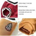 thumbnail image 4 of Dog Clothes For Small Dogs College Style Pet Dog Sweater Winter Warm Dog Clothes For Small Medium Dogs Puppy Cat Vest, 4 of 5