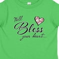 thumbnail image 4 of Inktastic Well Bless Your Heart with Floral Print Boys or Girls Toddler T-Shirt, 4 of 5