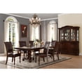 thumbnail image 7 of Home Elegance Lordsburg Double Pedestal Dining Table in Dark Brown, 7 of 7