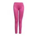 thumbnail image 2 of frariair High Waisted Leggings for Women Tummy Control Plus Size Buttery Workout Leggings Solid Yoga Pants Tights Pink 1 PC, 2 of 9