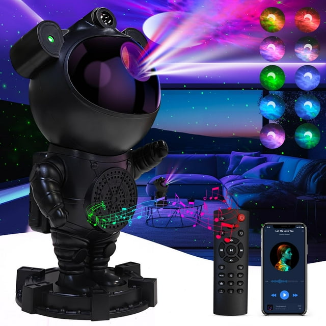Proyector Star Projector Astronaut Galaxy con altavoz Bluetooth