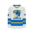 thumbnail image 3 of Sonic the Hedgehog Boys and Big Boys I'm Outta Here Graphic Hockey Jersey, Sizes 4-18, 3 of 9