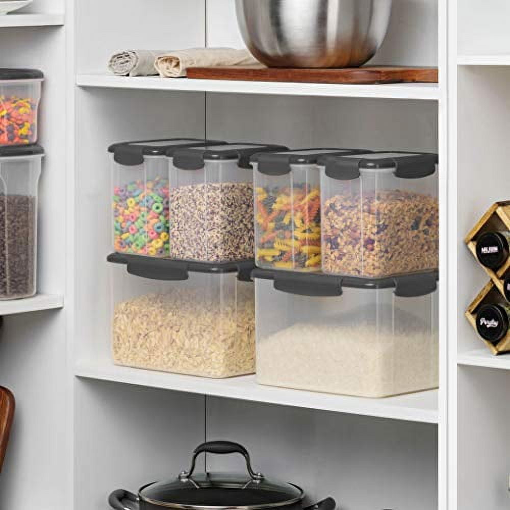 Wozhidaoke Kitchen Organizers And Storage Mini Plastic Food Storage  Containers with Lids, Small Airtight Containers, Square School Lunch  Containers