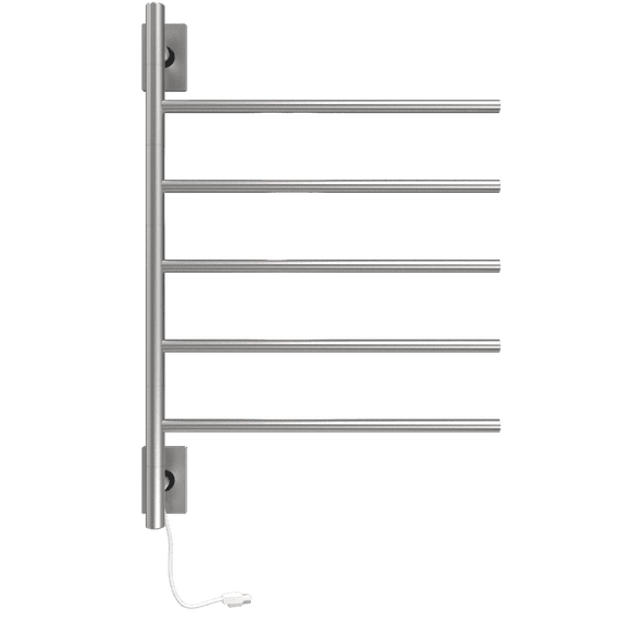 Swivel Bar Hardwired & Plug-in Combo unit with 5 bars in Brushed Finish