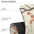 thumbnail image 4 of Yayeee Faucet Mat for Kitchen Sink 14.7" Diatomite Long Splash Guard Pad, Light Red Flowers, 2 Pack, 4 of 7