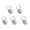 white, variant on 5 Pcs Nails Dust Brush Rings Shaped Nails Duster Brush Nails Rings Dust Brush Manicure Brush Nails Art Dusting Brush