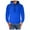 Blue, variant on Sweatshirts For Men Autumn And Winter Sports Leisure Fitness Polka Dot Hoodie With Hood White Regular Fit Mens Crewneck Pullover Top