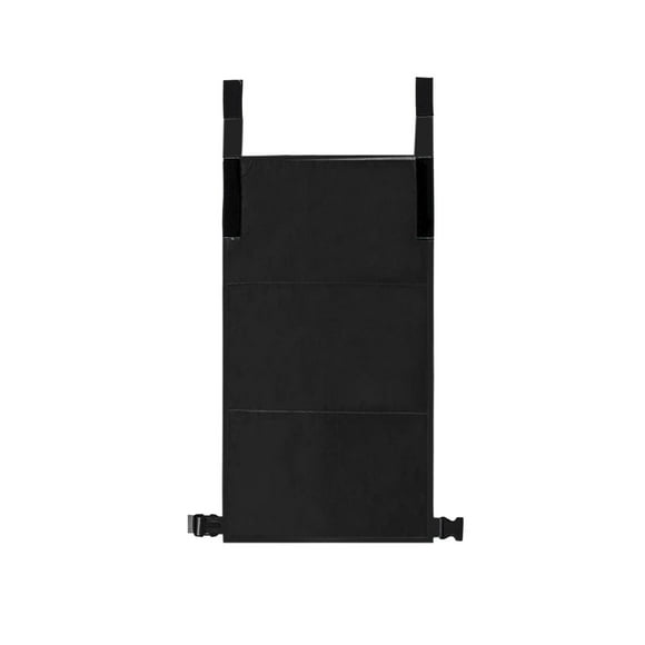 Extensor de asiento de avión de alta resistencia, imprescindible para viajes, plegable y ajustable para negro