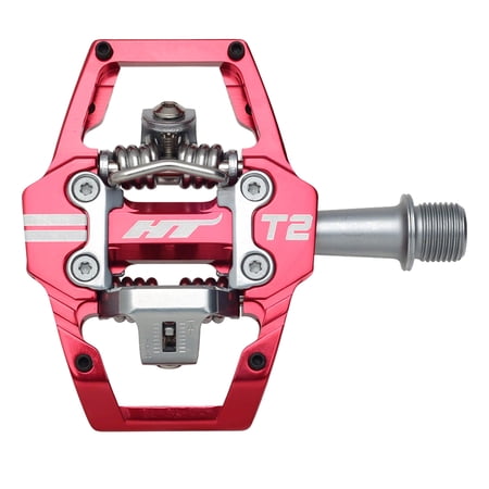 HT Pedals T2 Clipless Platform Pedals  CrMo - Red price history on PriceWatchPro