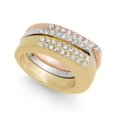 thumbnail image 1 of Alfani Bagues Empilables Triton 3 Pc Set Pave, 1 of 2