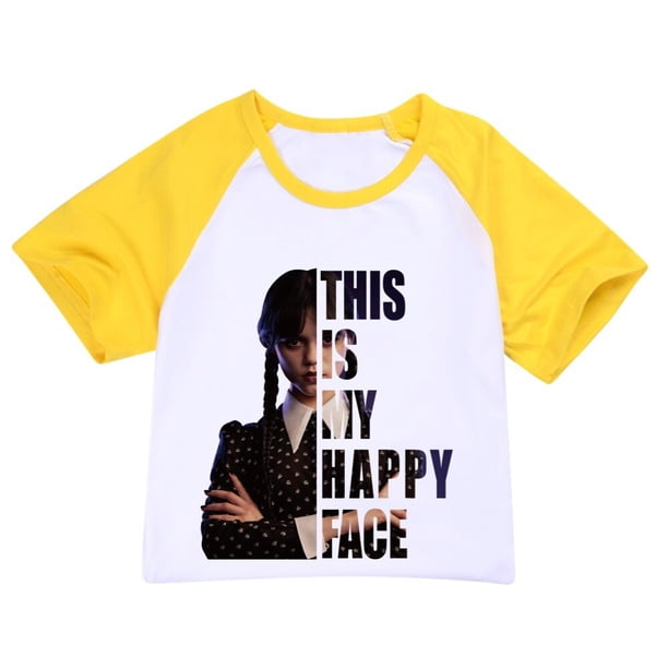 Addams, nuevo conjunto de ropa de verano para niñas, camiseta deportiva de manga corta estampada + Pantalones, conjunto de ropa para niños zhangyuxiang LED