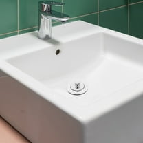 SASABAXI Threaded Drain Bathtub Drain Assembly 1 Set Chrome Plating For Bathtub Drain Components Bathroom Use