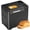 Black, variant on EDX Bread Maker, 20-in-1 Automatic Bread Machine with Stainless Steel Housing & Nonstick Ceramic Pan, 3 Loaf Sizes & 3 Crust Colors, 12-Hour Delay, Sliver