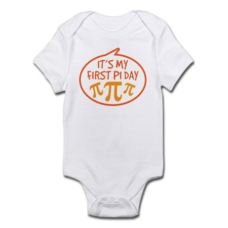 

CafePress - Baby s First Pi Day Infant Bodysuit - Baby Light Bodysuit