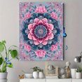 thumbnail image 4 of Kaleidoscope Floral Canvas Print Wall Art Home Decor for Living Room Bedroom Office Cafe Bar Hotel, 4 of 8