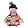 thumbnail image 3 of Plush Doll Stuffed Animal Christmas Figurine Festival Toy for Kids or Adults Snowman, 3 of 8