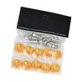thumbnail image 1 of Arandelas de guardabarros M6 Tornillos de acero inoxidable Herrajes premium de alta confiabilidad para automóviles Oro, 1 of 9