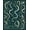 Green, Pattern 2, variant on ODIKA 4'x6' Machine Washable Non-Slip Area Rug, Oceanic Nautical Creature Bathroom High Traffic Rug, Blue, 59810
