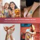 thumbnail image 3 of 12 hojas de tatuajes temporales de neón, pegatinas de tatuaje corporal de neón UV para mujeres, hombres y niñas, arte corporal, 3 of 5