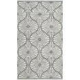 thumbnail image 2 of SAFAVIEH Montauk Garland Geometric Area Rug, Charcoal/Ivory, 5' x 8', 2 of 6