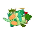 thumbnail image 4 of Libro de Tela de Educación Temprana, Libro de Tela con Cola, Juguete Educativo, Juguete Sensorial con Dispositivo BB Como Regalo para Baby Shower, Niñ Frutas vegetales, 4 of 8
