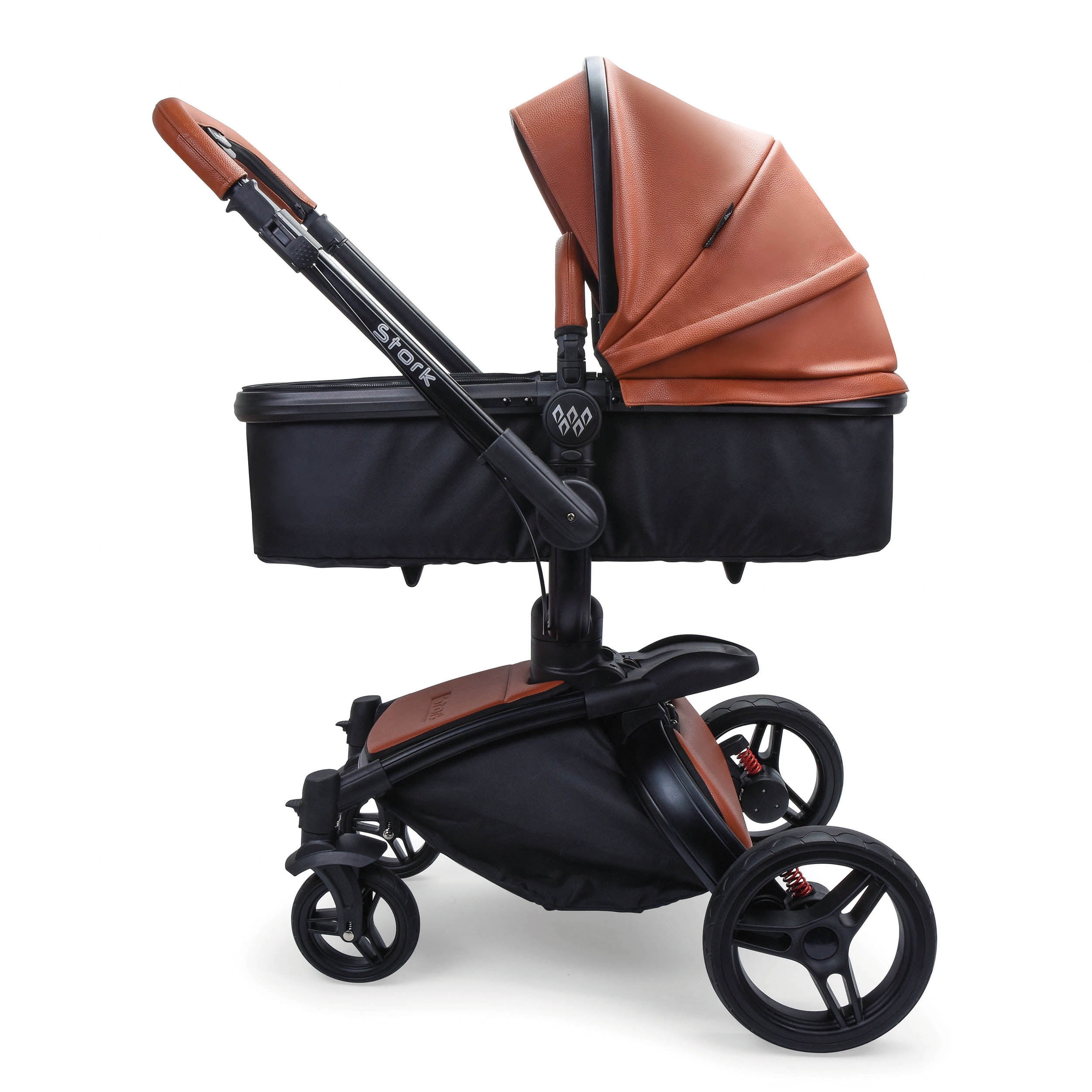 Buy AIGNER Brown Logo Light Auto-folding Stroller for UNISEX in