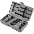 thumbnail image 1 of Kit de extractor de tornillos-12 piezas Extractor de guía de extracción fácil Juego de extractores de tornillos rígidos Herramientas de fijación de eliminación de pernos rotos, 1 of 5