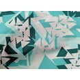 thumbnail image 5 of oneOone Cotton Cambric Fabric Triangle Geometric Decor Fabric Printed BTY 56 Inches Wide, 5 of 5