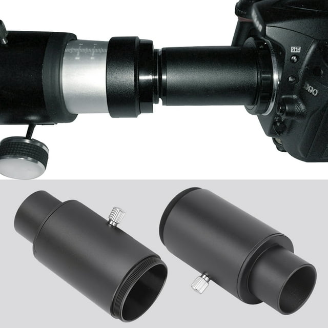 Telescope Extension Tube 1.25inch T2 Extension Tube Metal 1.25inch Stationary Photographic Extension Tube T2 M42×0.75 Thread For Astronomical Telescope